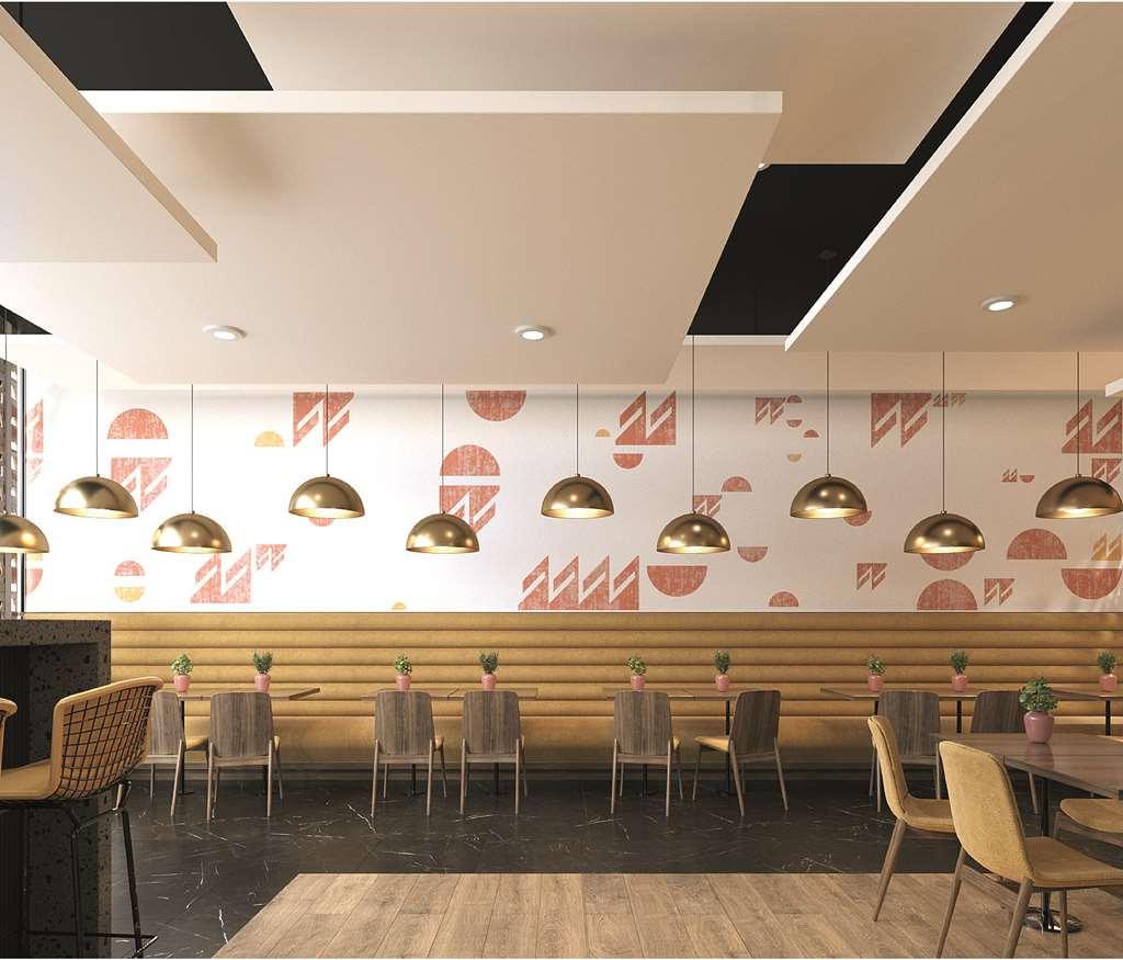 Hampton By Hilton Quito La Carolina Park Hotel Restoran gambar